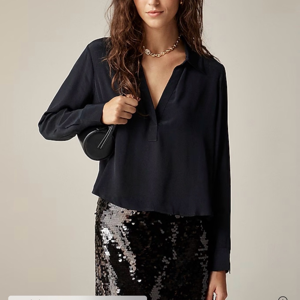 Jcrew Crepe de Chine Women's blouse